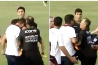 Coach Headbutts Lineswoman, Shown Red Card and Gets Sacked | Watch