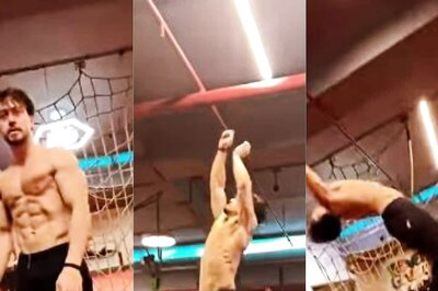 Tiger Shroff Impresses Fans With Gravity Defying Stunts, Performs 13 feet High Jump; Watch