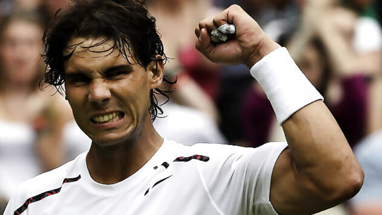 After shaky start, Nadal wins in straight sets