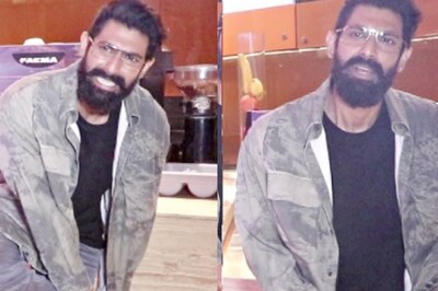 Rana Daggubati Removes His Shoes Before Posing In Front Of HanuMan Poster, Video Goes Viral