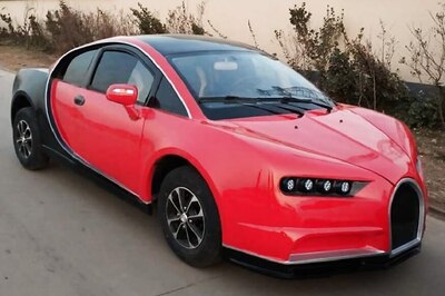 This Bugatti Chiron Replica from China worth Rs 3.4 Lakh has a Top Speed of Only 65kmph