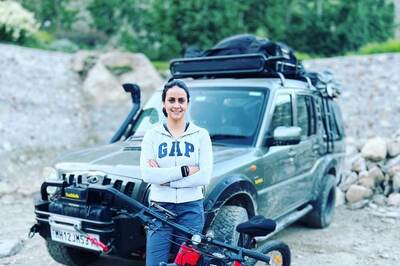 Gul Panag Pedals Her Way to Ladakh Setting Some Real Adventure Goals; See Photos