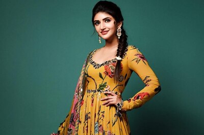 Actress Sreeleela Is A Sight To Behold In A Yellow Floral Salwar Suit