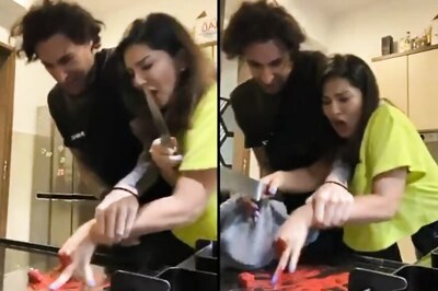 Sunny Leone Pranks Husband Daniel Weber With A Fake Chopped Finger; Watch His Reaction