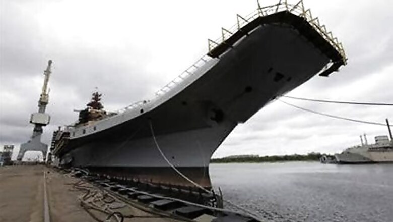 INS Vikramaditya starts sailing towards India from Russia