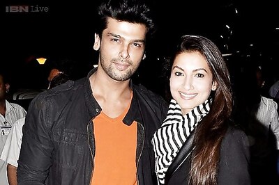 Snapshot: Gauahar, Kushal leave for South Africa to shoot for 'Khatron Ke Khiladi'
