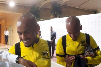 WATCH: Saudi Arabian Fan Gifts Fabinho Expensive Rolex Watch, Al Ittihad Star Drops it Seconds Later!
