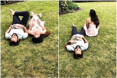 Kareena Kapoor and Saif Ali Khan Lying on Grass is the Most Romantic Picture You'll See Today