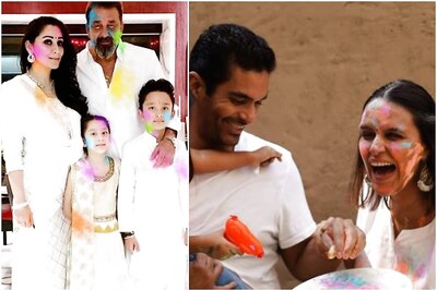 Bollywood Stars Wish Fans on Holi