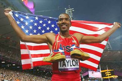 Taylor wins Olympic triple jump gold for US
