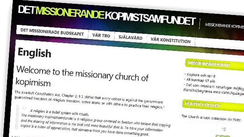 Sweden gives digital piracy group religion status