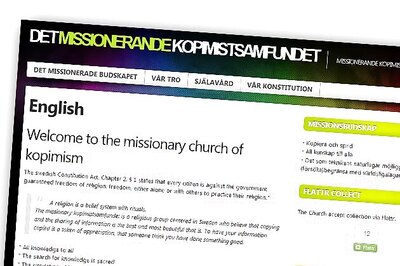 Sweden gives digital piracy group religion status