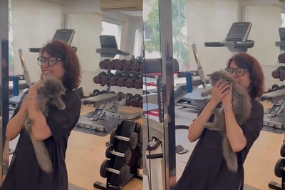 Samantha Prabhu Adds an Adorable Twist to Monday Motivation, Hits the Gym with Her Pet Cat Gelato!