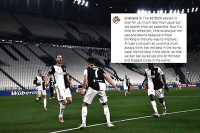 Cristiano Ronaldo Reacts to Juventus' Champions League Exit and Maurizio Sarri Sacking