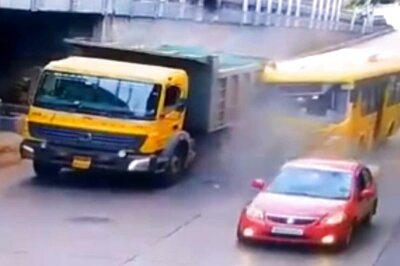 Eight Injured as BEST Bus Rams into Dumper Truck in Mumbai's Dadar