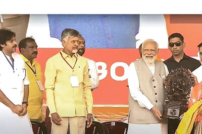 'Modi Means Development': After NDA Return, Naidu Praises PM As They Share Stage During Andhra Rally