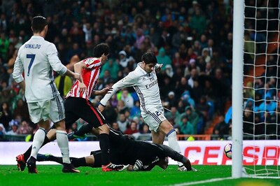 Alvaro Morata Strikes Late To Send Real Madrid Top of La Liga