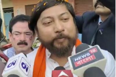 WATCH | Union Minister Nisith Pramanik's Car Attacked in Bengal's Coochbehar; BJP Blames TMC 'Goons'