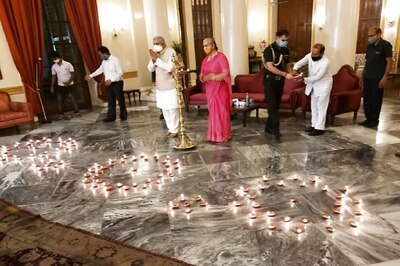 Bengal Guv Lights Diyas to Celebrate Ayodhya Event, Says Mamata Silent Due to Appeasement Politics