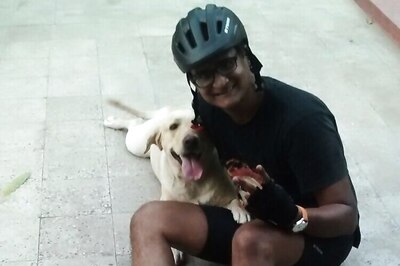 Man travels more than 500 kms on a bicycle to meet his dog