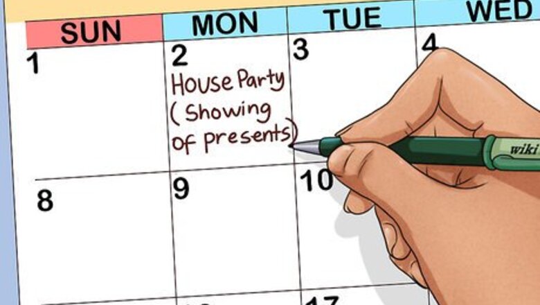 How to Plan a Show of Presents Before a Scottish Wedding