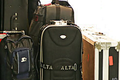 Dynamite found in US plane luggage