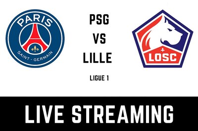 Ligue 1 2021-22 Paris Saint-Germain vs Lille LIVE Streaming: When and Where to Watch Online, TV Telecast, Team News