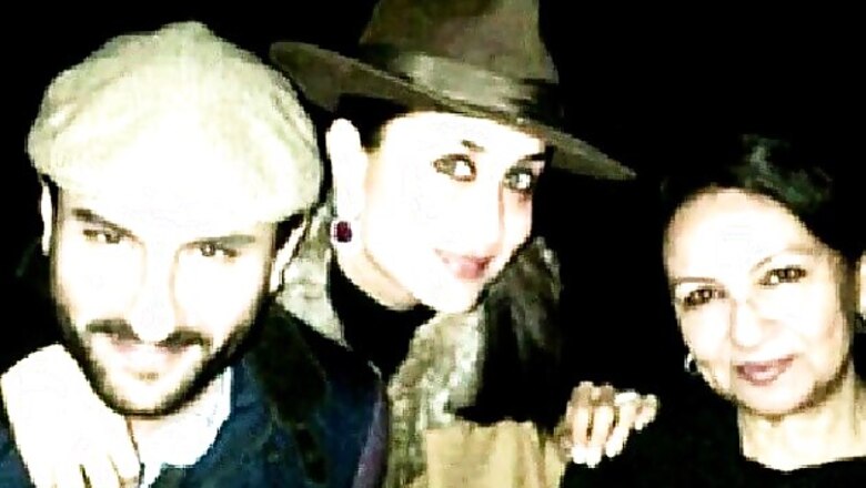 Snapshot: Kareena Kapoor celebrates mother-in-law Sharmila Tagore's birthday with hubby Saif Ali Khan
