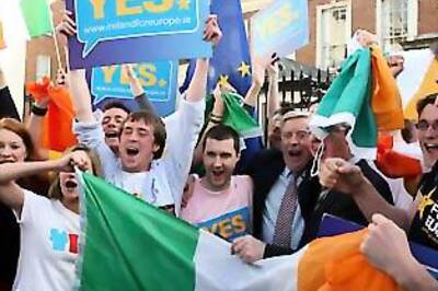 Ireland approves EU's Lisbon Treaty in second referendum