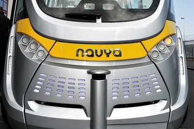 NAVYA Self-Driving Shuttle Goes to Work in Las Vegas