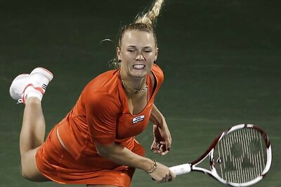 Wozniacki loses in Dubai Open semis