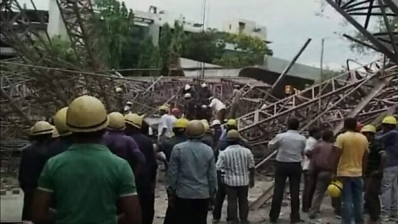 Surat: Pillar of an under construction flyover collapses, 2 dead