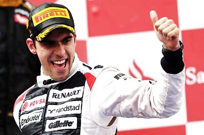 Maldonado holds off Alonso for Spanish GP win