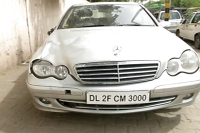 Delhi hit-and-run case: Father of minor who was allegedly driving Mercedes car arrested
