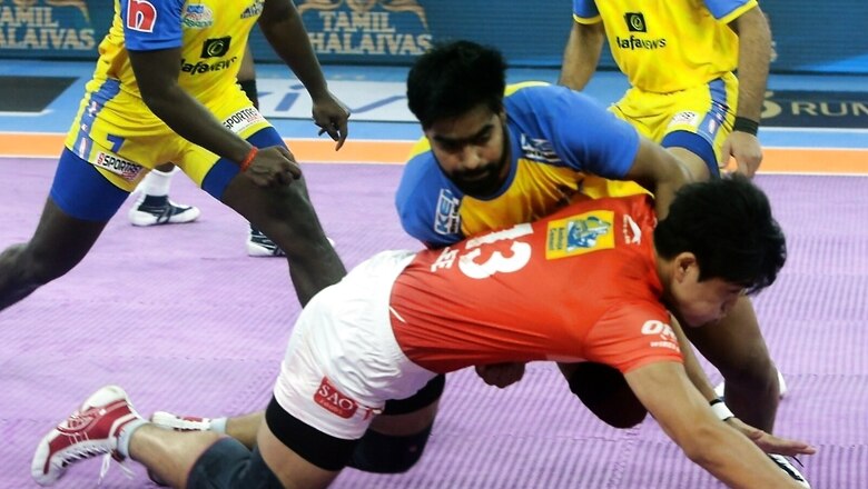 PKL 9: Tamil Talaivas-Gujarat Giants, Puneri Paltan-Patna Pirates Play Out Draws; Haryana Steelers Beat Bengal Warriors