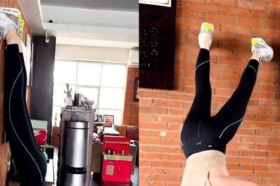 Soha Ali Khan's Midweek Workout Is All About Intense Planks and Handstands