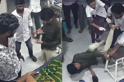 Gujarat Doctor Thrashed For Asking Patient's Family To Remove Slippers | Caught On Cam