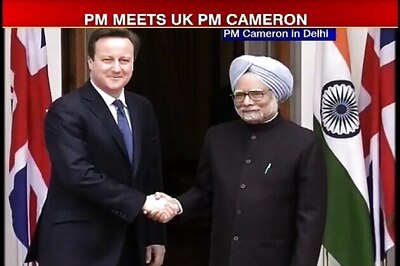 Antony not part of Manmohan-Cameron meet