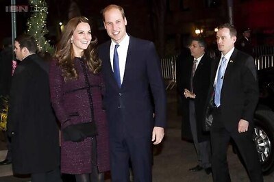 Prince William, princess Kate begin 3-day visit in US