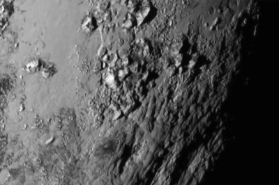 NASA releases the first close-up image of Pluto