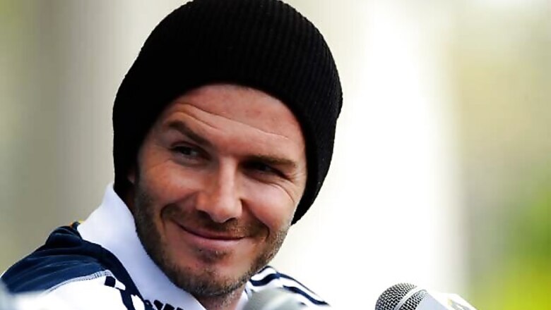 David Beckham didn't talk to Victoria on their first meeting