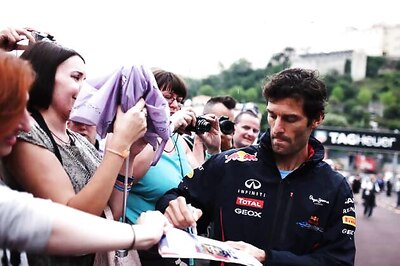 Webber walks out of press conference
