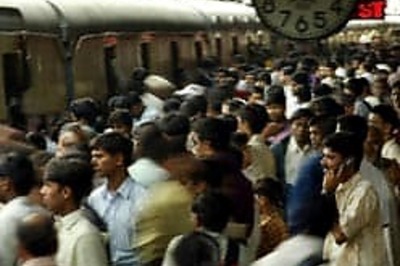 Commuters take no chances in trains