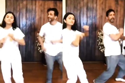 Jaaved Jaaferi Matching Steps With Daughter Alaviaa In This Clip Is For Keeps
