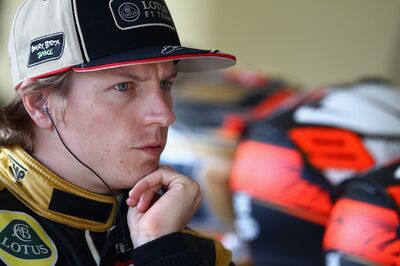 Title contender Raikkonen happy at Lotus