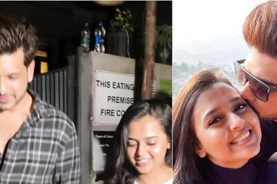 Tejasswi Prakash And Karan Kundrra Enjoy A Romantic Date Night, Leave Restaurant Hand-In-Hand; Watch