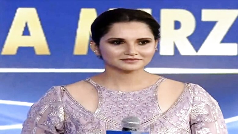 Son Took First Tennis Class Today: Sania Mirza after Winning Outstanding Achievement IOTY 2022 Award