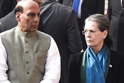 Presidential Elections: Rajnath Singh, Venkaiah Naidu Meet Sonia Gandhi