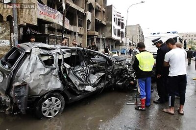 Serial bomb blasts in Baghdad, at least 35 killed