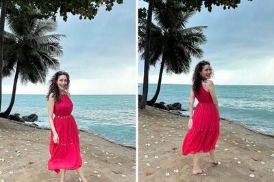 Pragya Jaiswal’s Halter-neck Red Dress Is Perfect For Your Next Beach Vacay